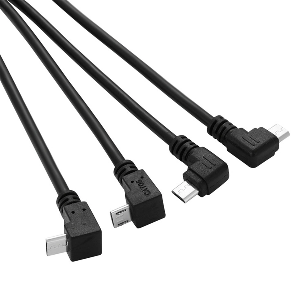 Left Angle Mini USB 5pin to USB2.0 a Male, 90 Degree Angled USB Cable for MP3, MP4, GPS Smartphone Tablet