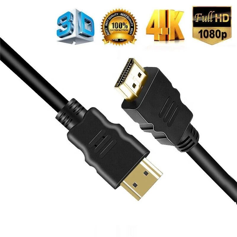 Blue Black HDMI Cable 4K Factory Good Price HDMI to HDMI 1m 2m 3m 5m Cable