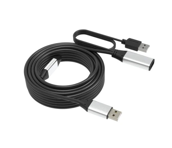 Cabo de extensão USB 2.0 macho-fêmea de 30 m 500 Mbps de comprimento