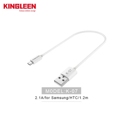 Cabo Micro USB USB 2.0 de alta velocidade para sincronização e carregamento para Samsung, HTC, LG, Xiaomi