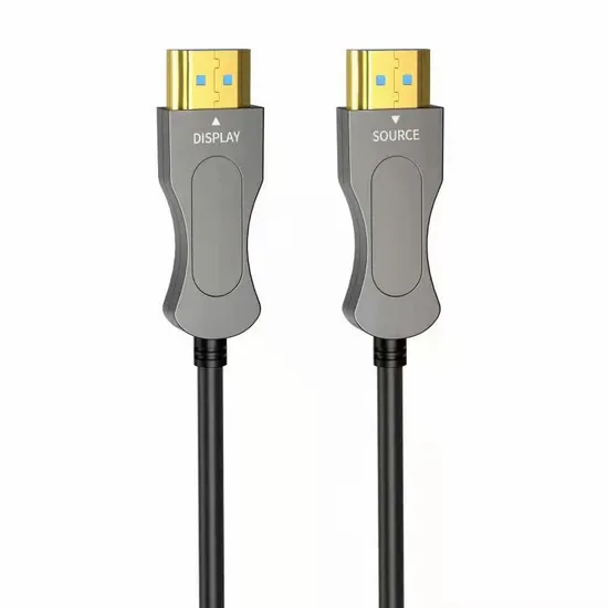 Cabo DVI de fibra óptica ativa 4K 60Hz 10m 50m 100m