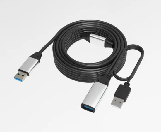 5% OFF Reforço de Sinal Compatível com Repetidor Ativo 5m 10m 15m 20m 30m 40m 50m 60m 70m 80m Tipo C Cabo de Carregador com Alimentação USB3.0 USB2.0 USB 3.0 Cabo de Extensão